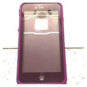 iPhone 7 Plus purple waterproof case